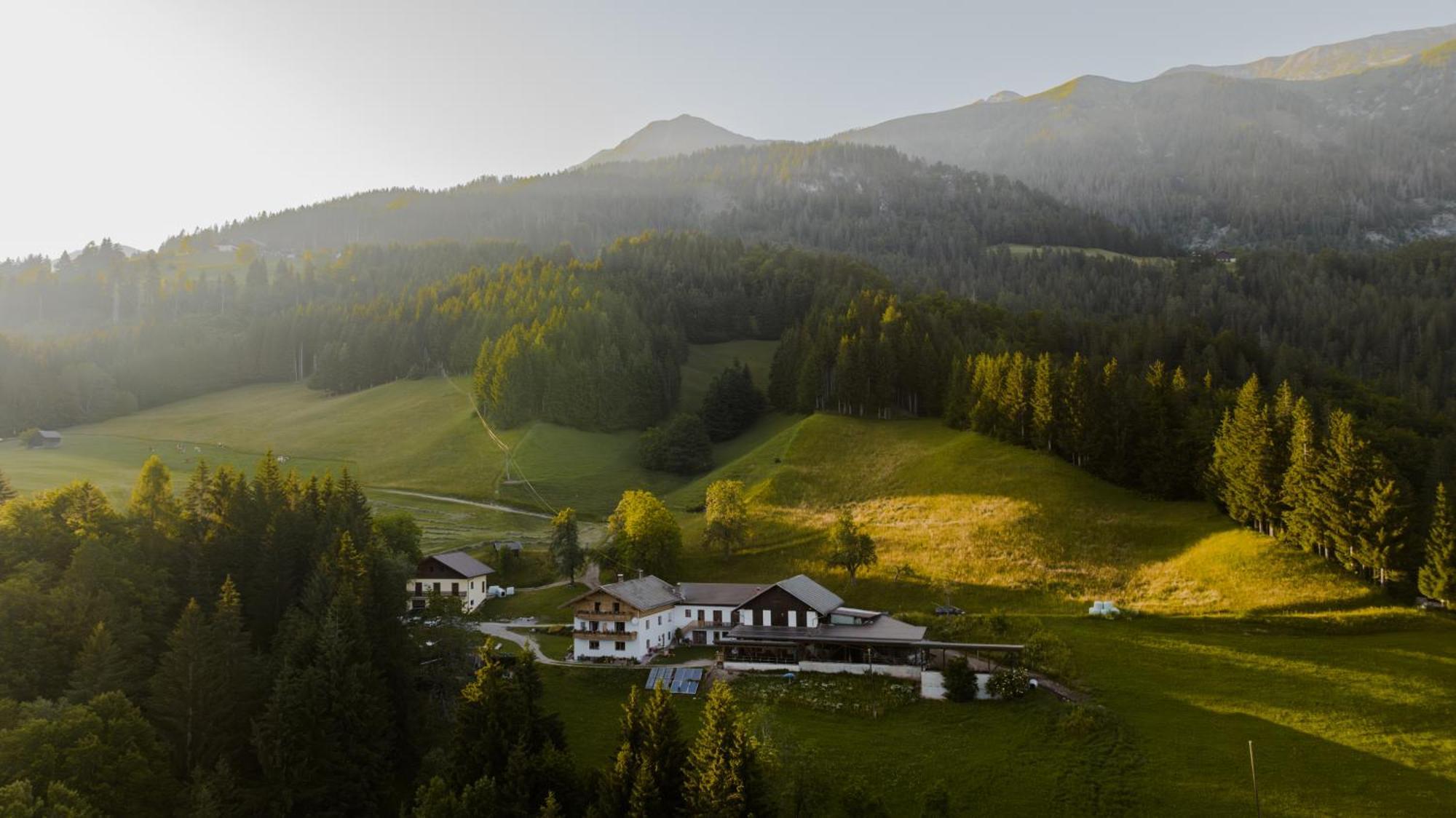 Bio-Bergbauernhof Weger Apartment Делах Екстериор снимка